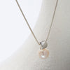 Idyll Silver Pearl Necklace 45cm