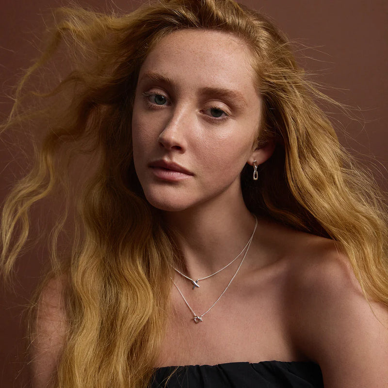 Bisous Necklace | Sterling Silver
