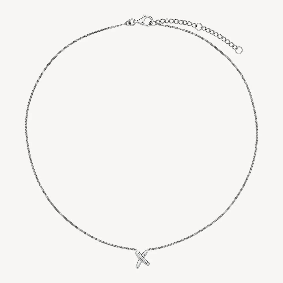 Bisous Necklace | Sterling Silver