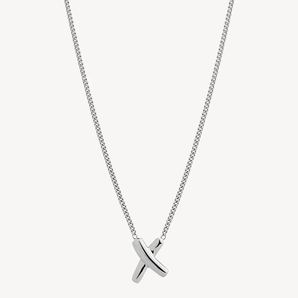 Bisous Necklace | Sterling Silver
