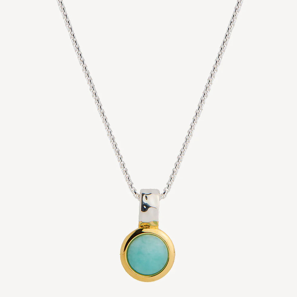 Solace 2-Tone Amazonite Necklace