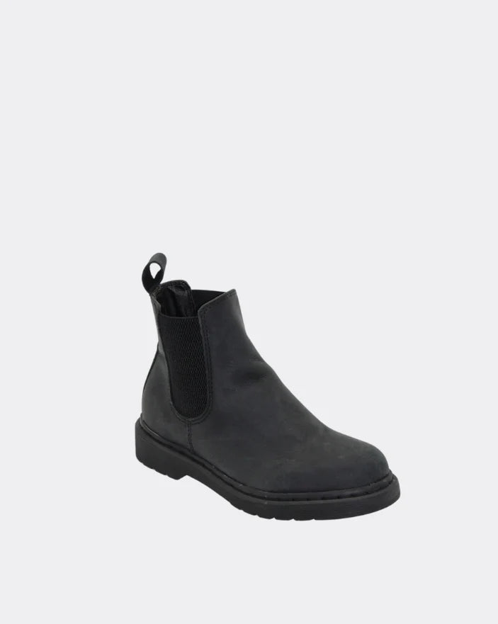Naples Boot | Black Crazy Horse