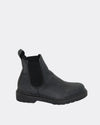 Naples Boot | Black Crazy Horse