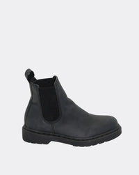 Naples Boot | Black Crazy Horse