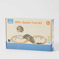 Wooden Train Set