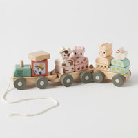 Animal Stacking Train