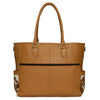 Cowhide and Leather Nappy Bag