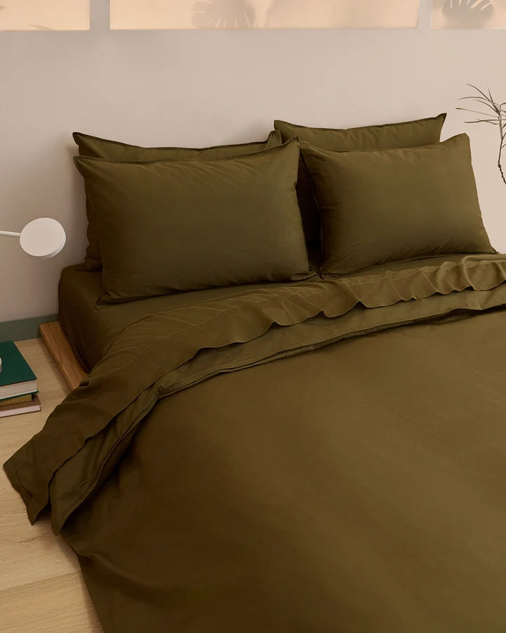 Fitted Sheet | Green Olive