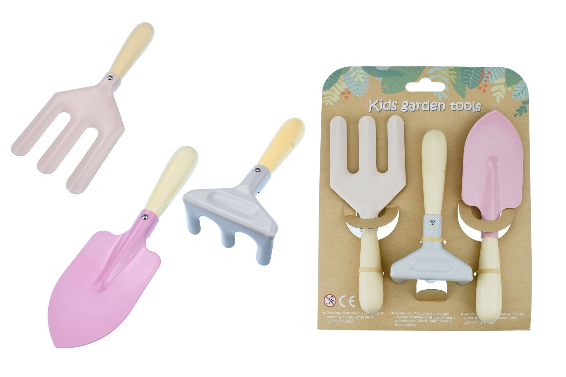 Calm & Breezy Kids Garden Tool 3pc Set