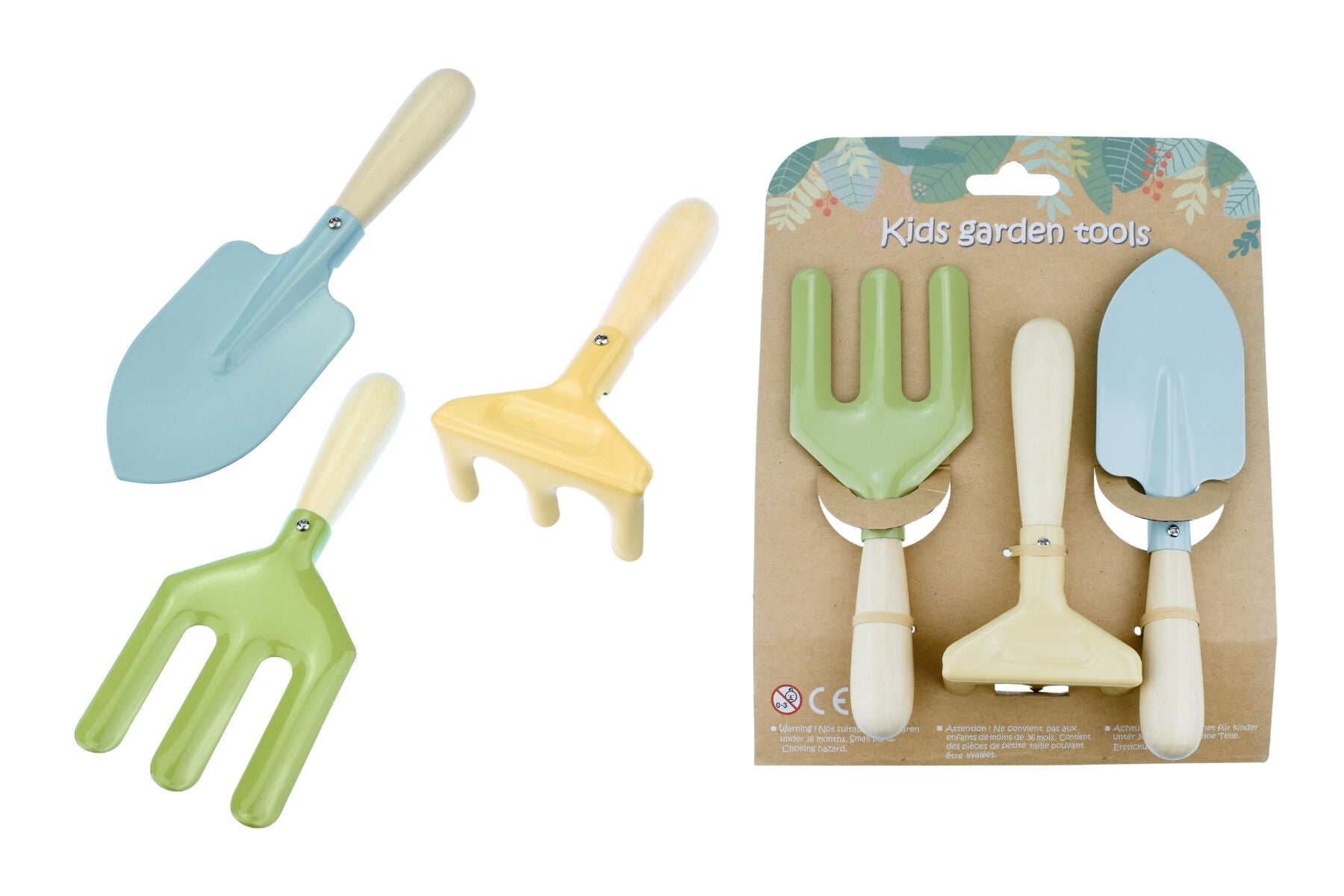 Calm & Breezy Kids Garden Tool 3pc Set