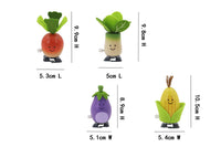 Wooden Wind Up Walking Veggie