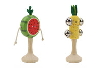 Wooden Fruit Musical Set | Watermelon & Pineapple
