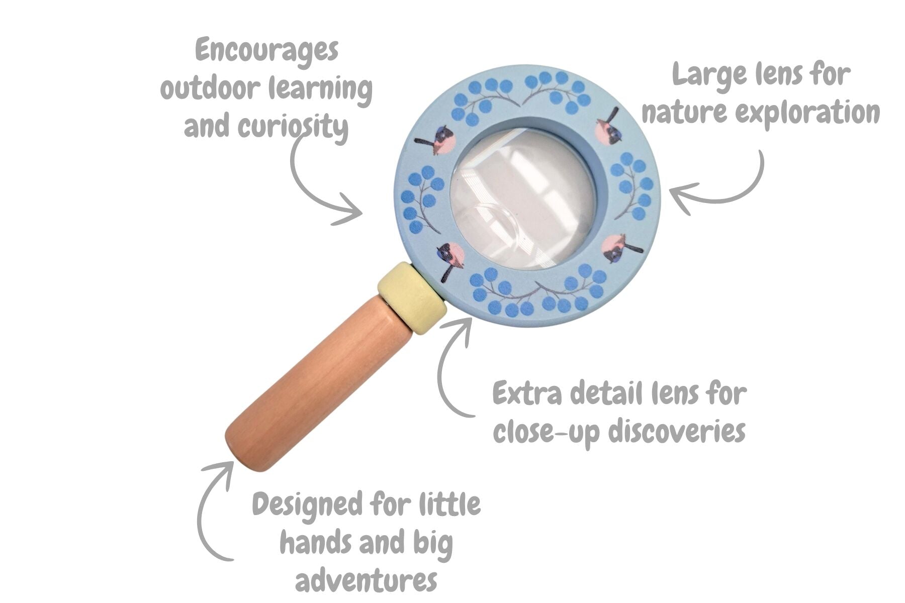 Aussie Backyard Wildlife Magnifying Glass