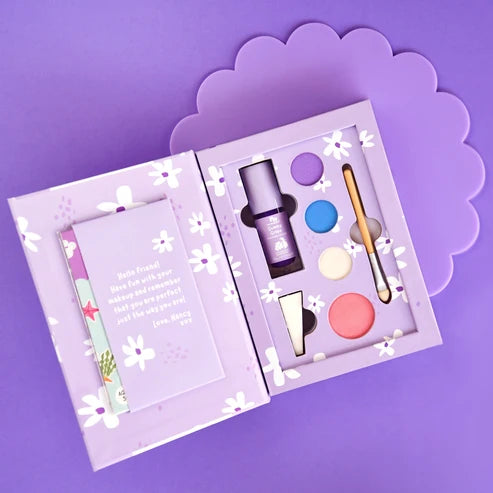 Nancy Purple Pressed Powder Deluxe Box