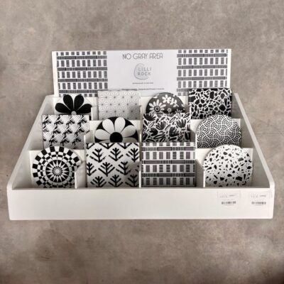 No Gray Area | Stone Coaster Collection