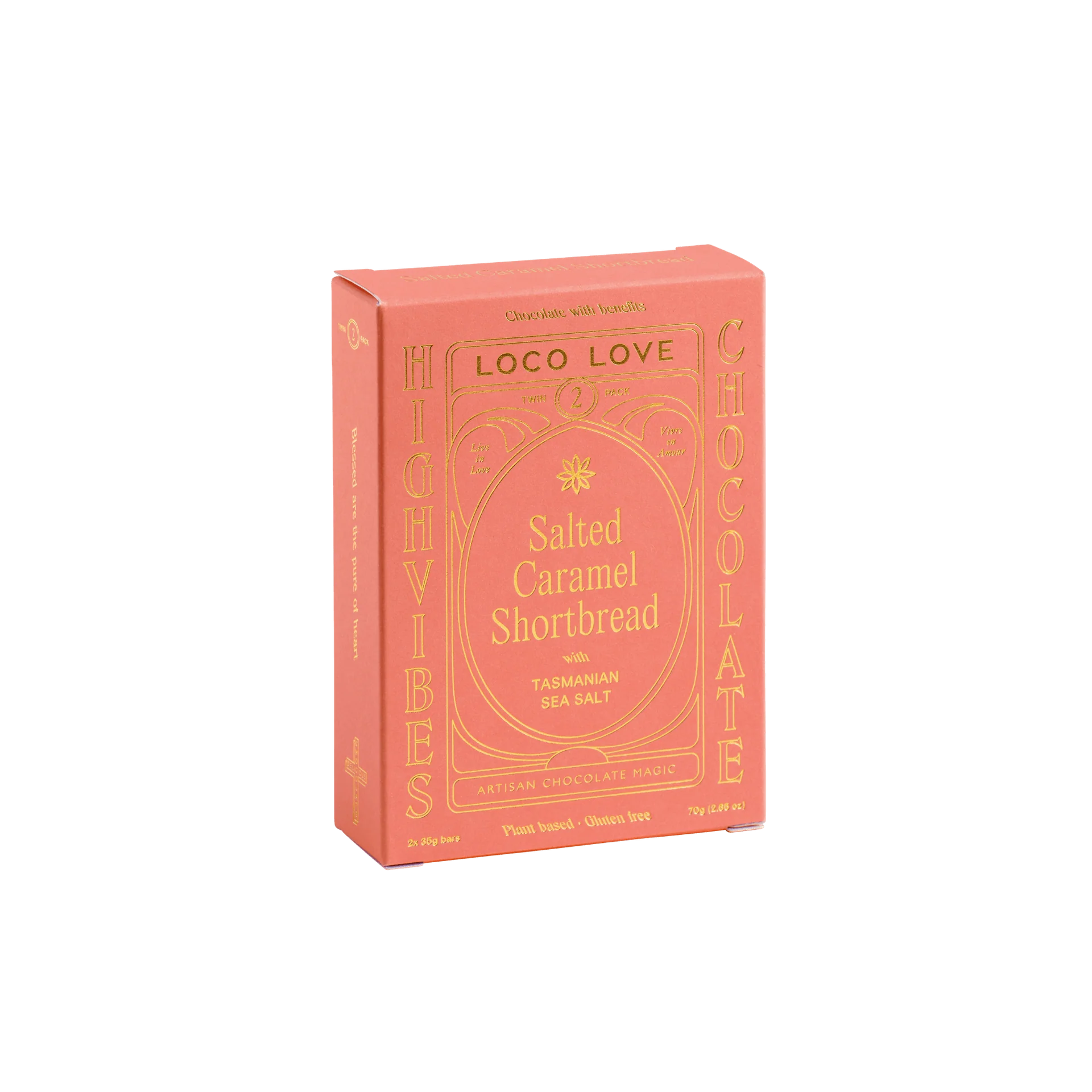Salted Caramel Shortbread Twin Pack