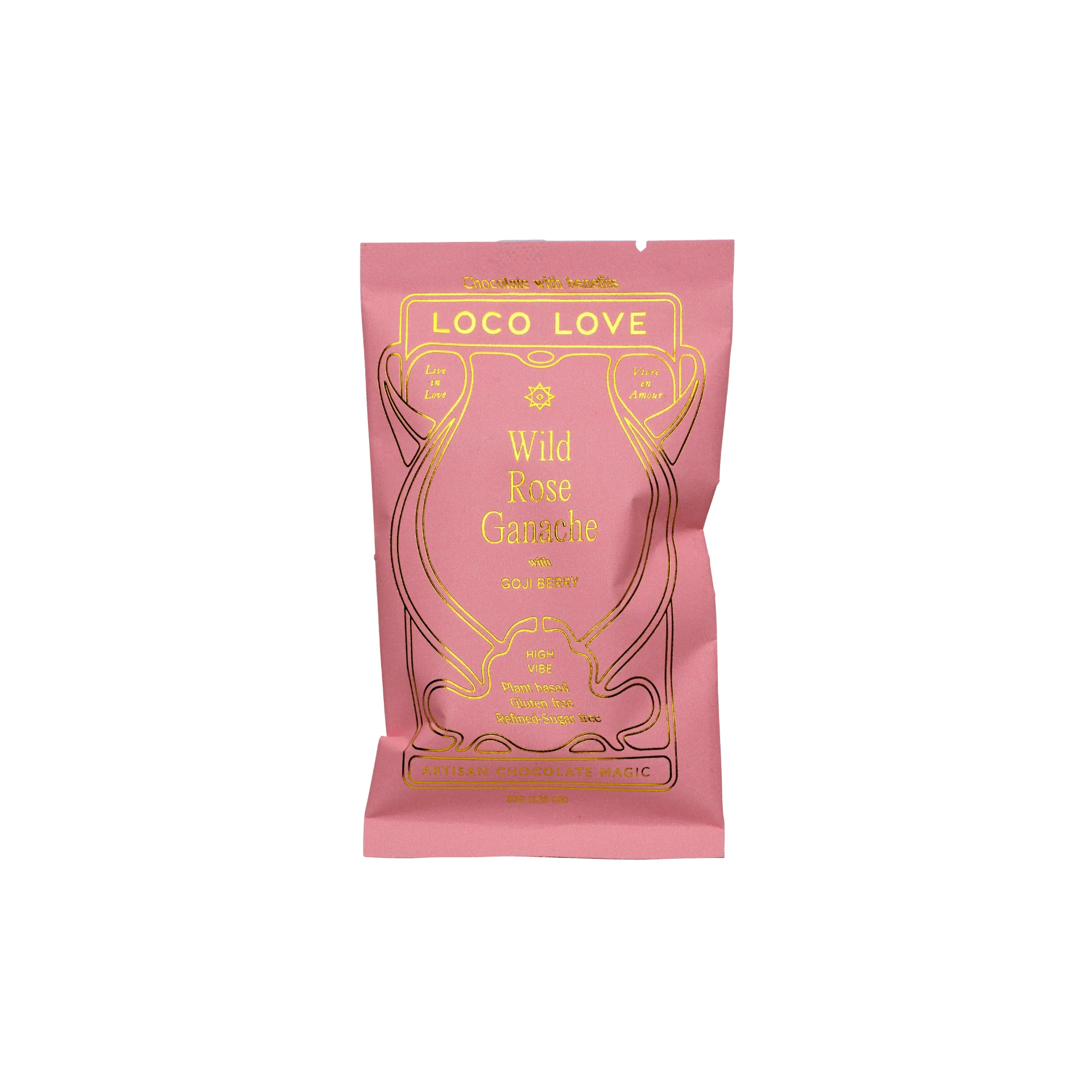 Wild Rose Ganache Single Chocolate