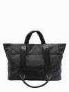 Quilted Voyager Bag | Black