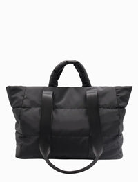 Quilted Voyager Bag | Black