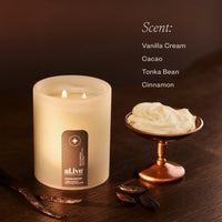 Soy Candle | Vanilla Cream & Tonka Bean