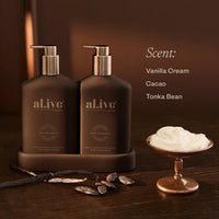 Transformative Wash & Lotion Duo | Vanilla Cream & Tonka Bean
