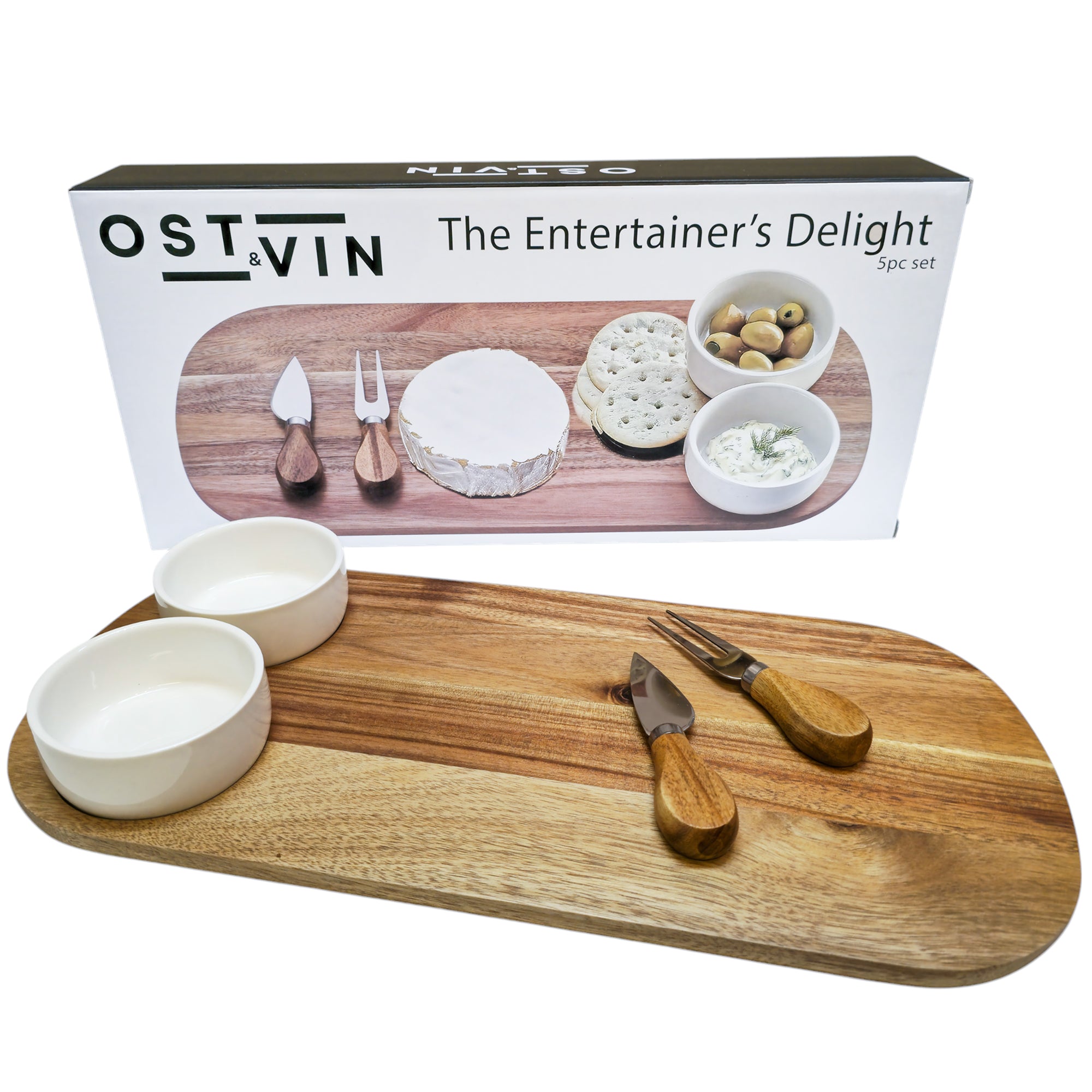 5pc Dipping Board Gift Set