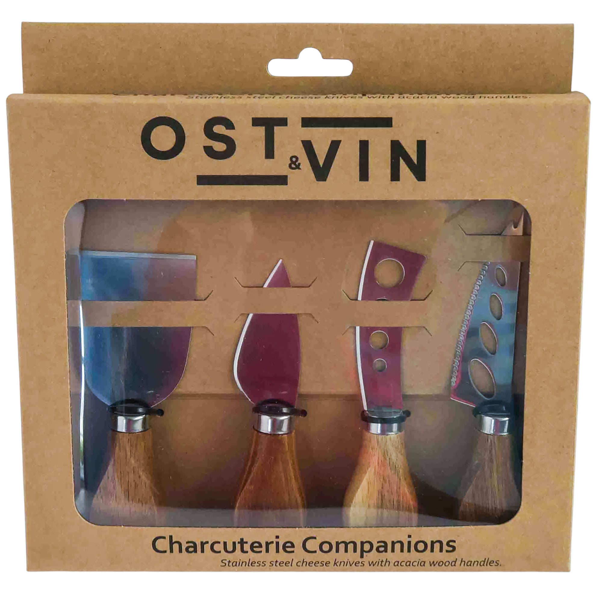 Acacian 4pc Cheese Set