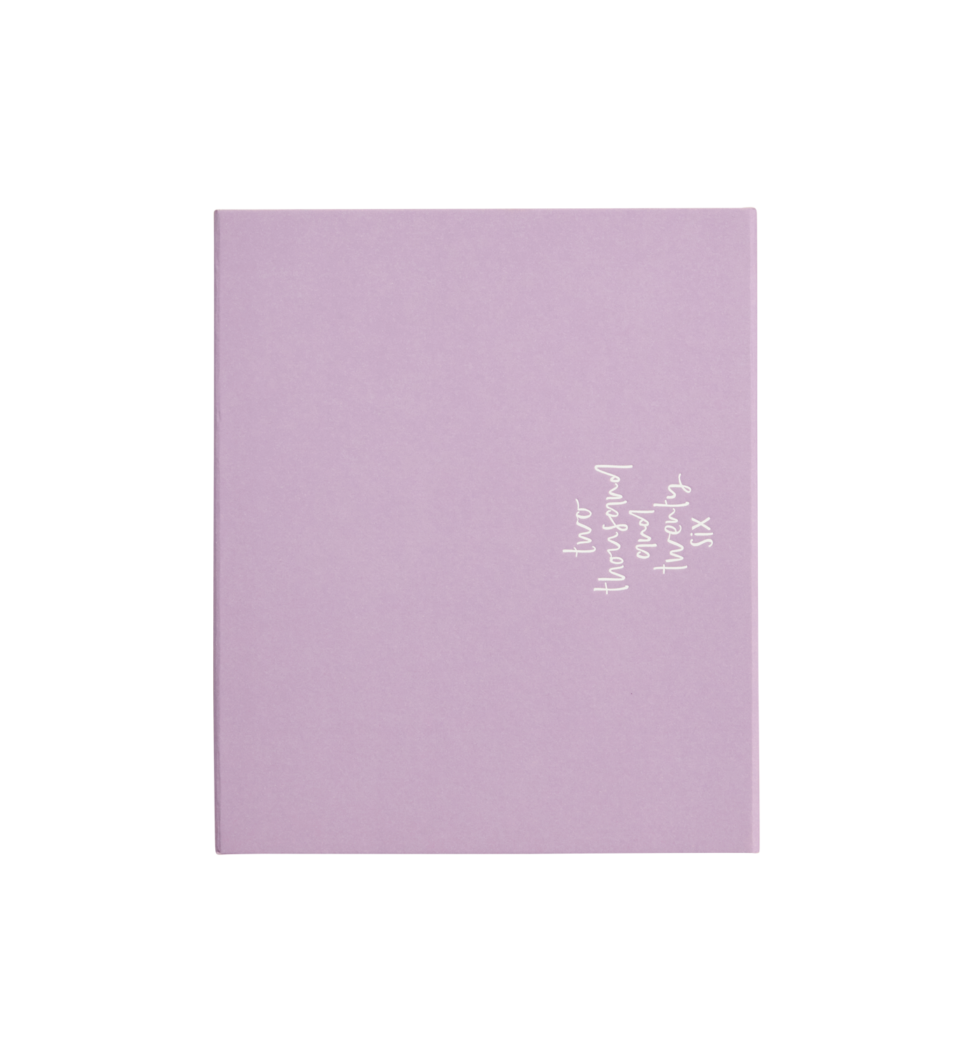 2026 Planner | Signature | Horizontal Weekly | Lilac