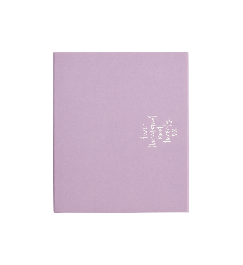 2026 Planner | Signature | Horizontal Weekly | Lilac