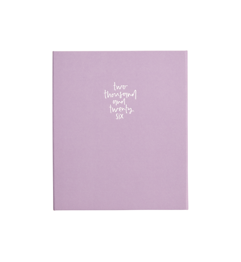 2026 Planner | Signature | Vertical Weekly | Lilac