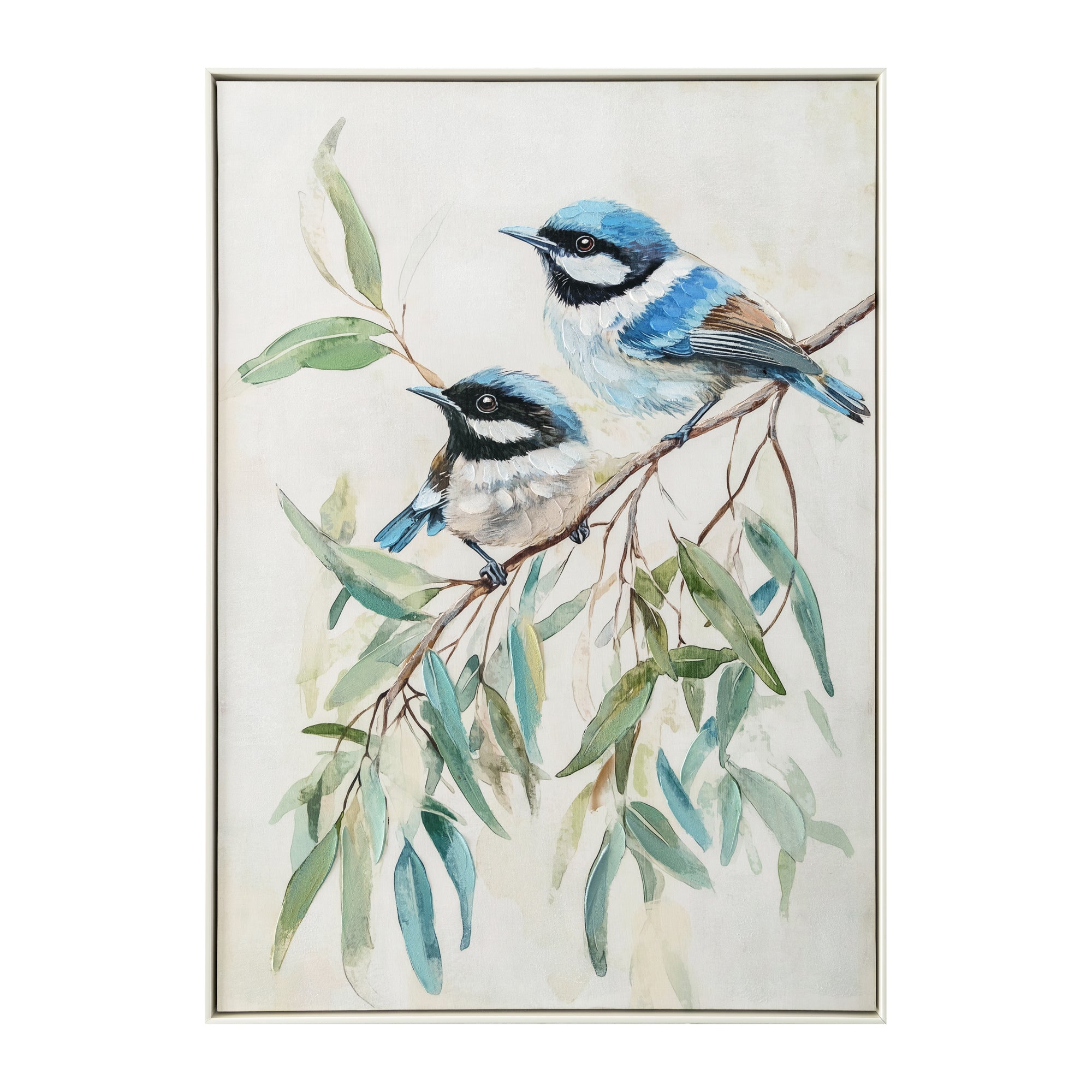 Beak-est Friends Paint | Framed Canvas Art | 73x103cm