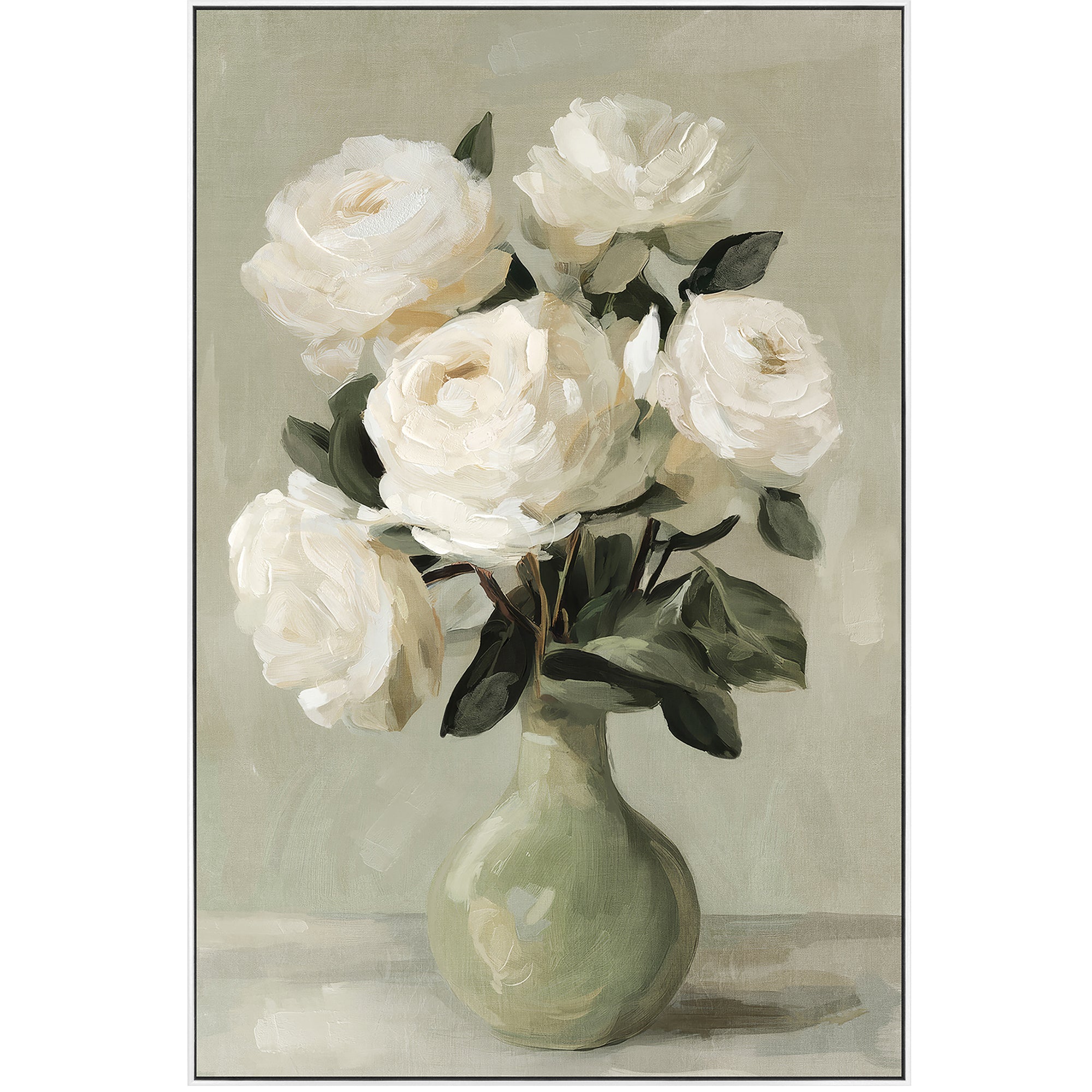 Petalicious Painting | Framed Canvas Art | 63x93cm