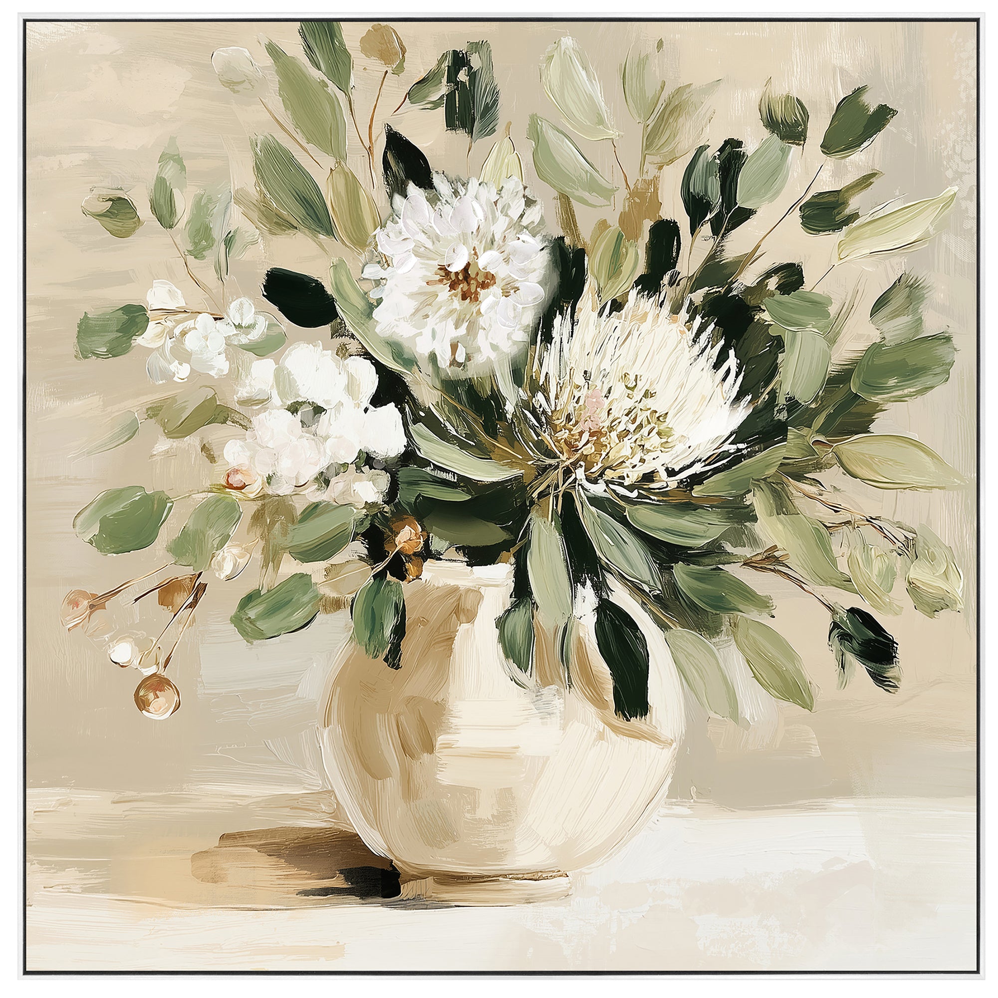 Still Wild | Framed Canvas Art | 73x73cm