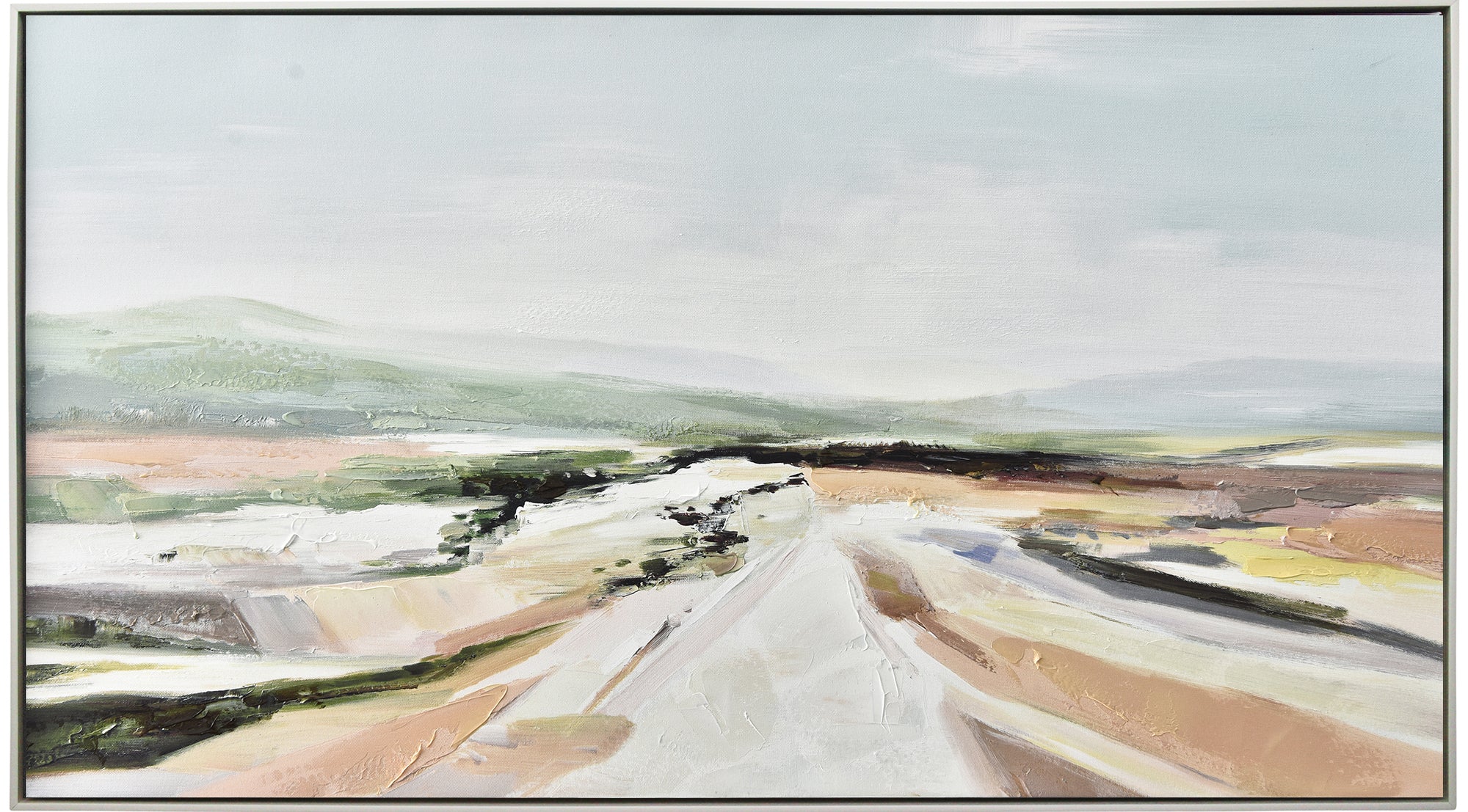 Lighten Your Road Framed Painting