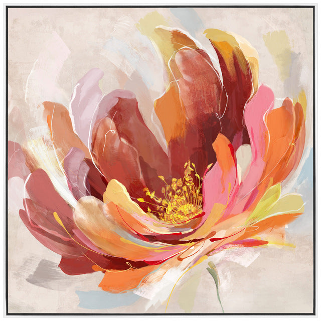 Bloomin Hot | Framed Canvas Art