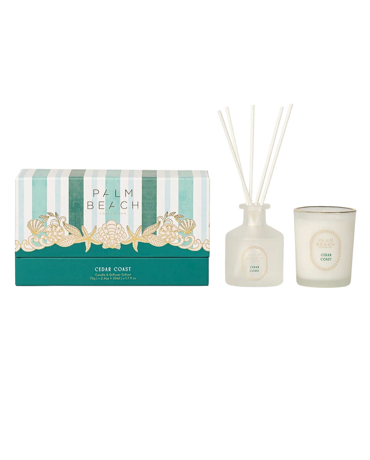 Candle + Diffuser Set | Cedar Coast