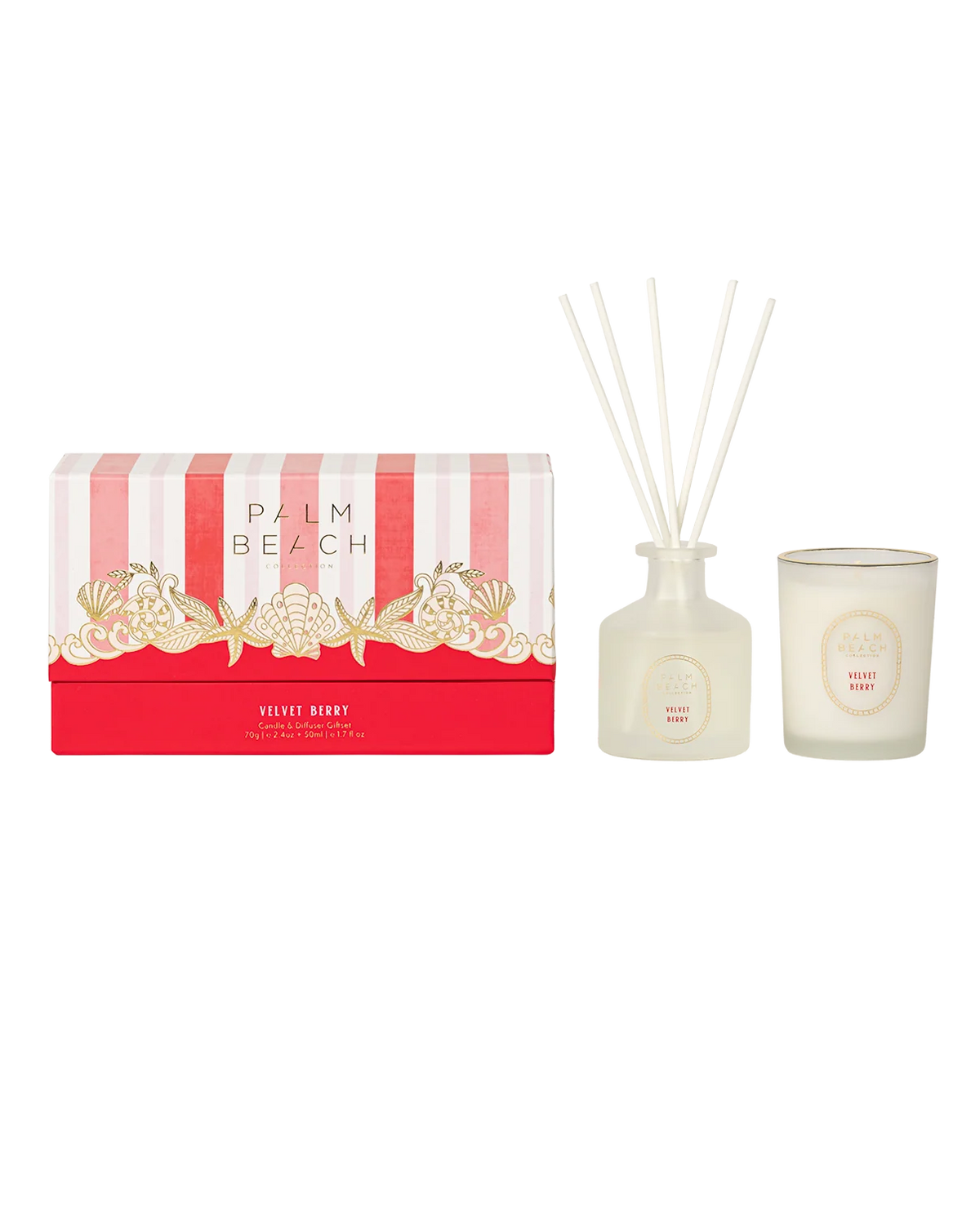 Candle + Diffuser Set | Velvet Berry
