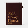 2026 A5 Vertical Planner | Chocolate