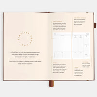 2026 A5 Vertical Planner | Chocolate