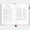 2026 A5 Vertical Planner | Chocolate