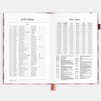 2026 A5 Horizontal Planner | Cherry Check