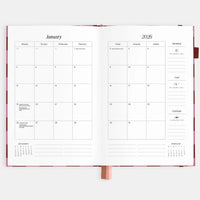 2026 A5 Horizontal Planner | Cherry Check