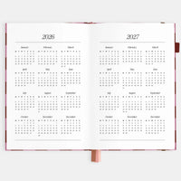 2026 A5 Horizontal Planner | Cherry Check