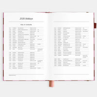 2026 A5 Horizontal Planner | Cherry Check