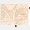 2026 A5 Vertical Planner | Burgundy Stripe