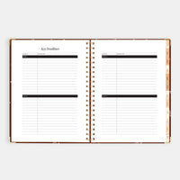 2026 A4 Academic Vertical Planner | Raspberry