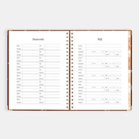 2026 A4 Academic Vertical Planner | Raspberry