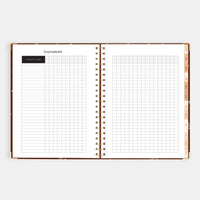 2026 A4 Academic Vertical Planner | Raspberry