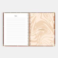 2026 A4 Academic Vertical Planner | Raspberry