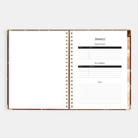 2026 A4 Academic Vertical Planner | Raspberry